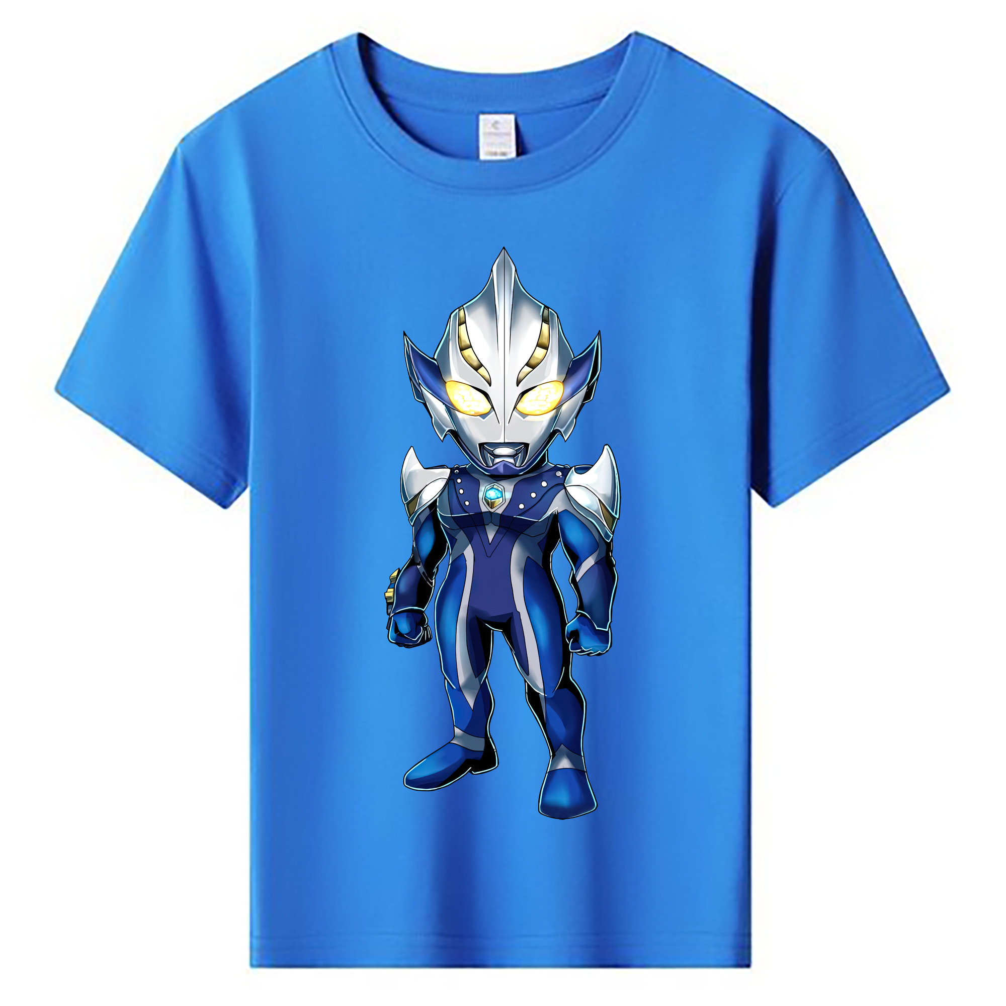 （画像用） ウルトラマン Ultraman 綿100％キッズTシャツ（フロントプリント）
